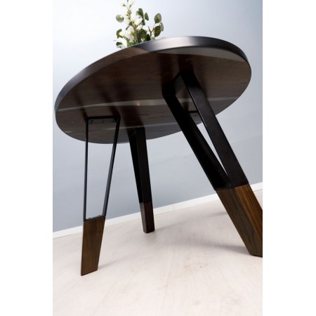 Журнальный столик из дерева и эпоксидной смолы А-5